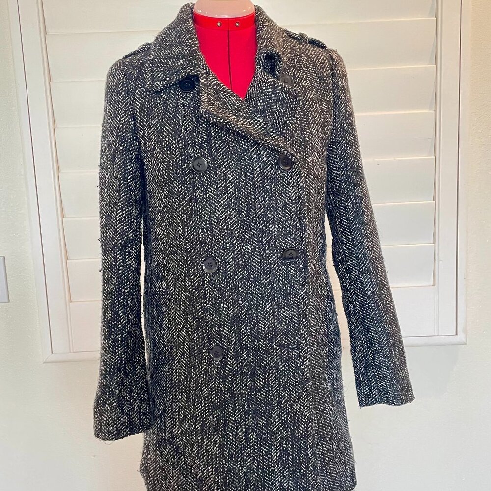 Black and White Coat